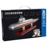ZHEGAO QJ5063 5063 non  TÀU NGẦM HẠT NHÂN CHIẾN LƯỢC TYPE 092 tỷ lệ 1:190 bộ đồ chơi xếp lắp ráp ghép mô hình Military Army TYPE 092 XIA CLASS Quân Sự Bộ Đội 1020 khối