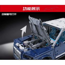 MouldKing 13062 Mould King 13062 non  ROLLS-ROYCE CULLINAN 1:10 tỷ lệ 1:10 bộ đồ chơi xếp lắp ráp ghép mô hình  Kỹ Thuật Công Nghệ Cao Mô Hình Phương Tiện 3318 khối