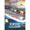 ZHEGAO QJ5063 5063 non  TÀU NGẦM HẠT NHÂN CHIẾN LƯỢC TYPE 092 tỷ lệ 1:190 bộ đồ chơi xếp lắp ráp ghép mô hình Military Army TYPE 092 XIA CLASS Quân Sự Bộ Đội 1020 khối