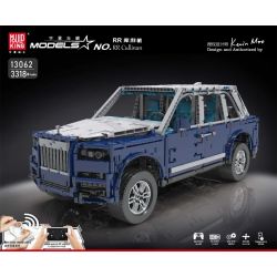 MouldKing 13062 Mould King 13062 non  ROLLS-ROYCE CULLINAN 1:10 tỷ lệ 1:10 bộ đồ chơi xếp lắp ráp ghép mô hình  Kỹ Thuật Công Nghệ Cao Mô Hình Phương Tiện 3318 khối