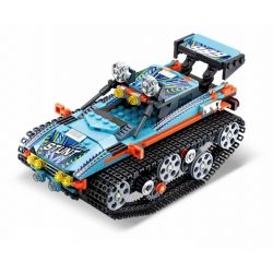 WISE BLOCK HA389058 389058 non  ĐIỀU KHIỂN TỪ XA XE TẢI OFF-ROAD bộ đồ chơi xếp lắp ráp ghép mô hình 475 khối