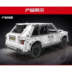 MouldKing 13062 Mould King 13062 non  ROLLS-ROYCE CULLINAN 1:10 tỷ lệ 1:10 bộ đồ chơi xếp lắp ráp ghép mô hình  Kỹ Thuật Công Nghệ Cao Mô Hình Phương Tiện 3318 khối