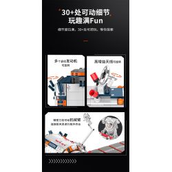 JAKI JK8503 8503 ST8001 8001 non  DỰ ÁN BÌNH MINH CABIN DAWN CORE bộ đồ chơi xếp lắp ráp ghép mô hình CORE TANK BREAKING DAWN