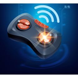 WISE BLOCK HA389058 389058 non  ĐIỀU KHIỂN TỪ XA XE TẢI OFF-ROAD bộ đồ chơi xếp lắp ráp ghép mô hình 475 khối