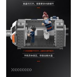 JAKI JK8503 8503 ST8001 8001 non  DỰ ÁN BÌNH MINH CABIN DAWN CORE bộ đồ chơi xếp lắp ráp ghép mô hình CORE TANK BREAKING DAWN