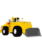 Xe xúc lật điều khiển từ xa giá rẻ